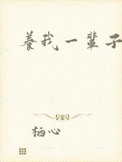 养我一辈子