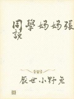 同学妈妈张姨小说封面