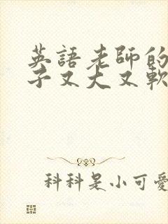 英语老师的小兔子又大又软