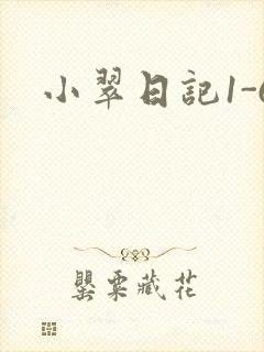 小翠日记1-6封面