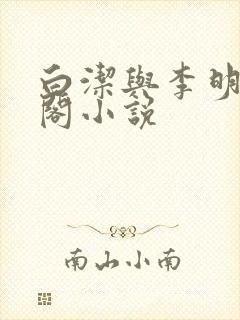 白洁与李明笔趣阁小说封面