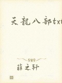 天龙八部txt