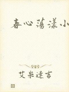 春心荡漾小说