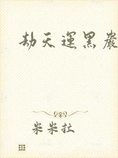 劫天运黑岩
