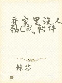 哥家里没人使点劲C我软件