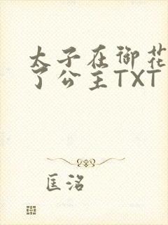 太子在御花园要了公主TXT