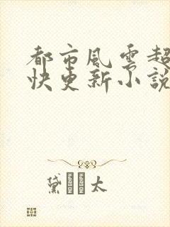 都市风云超前超快更新小说