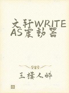 文轩WRITEAS震动器