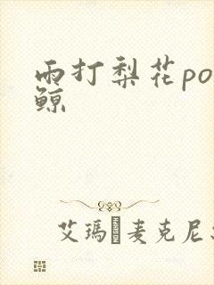 雨打梨花po问鲸