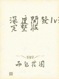 深度开发1v3完整版封面