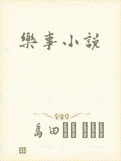乐事小说封面