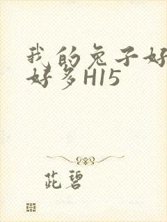 我的兔子好软水好多H15