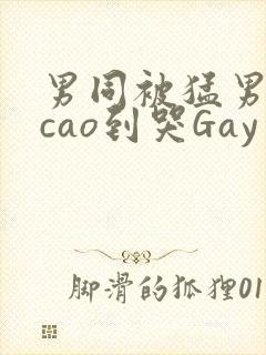 男同被猛男房东cao到哭Gay