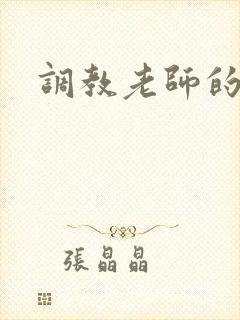 调教老师的小说封面