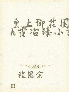 皇上御花园hlh霍冶臻小说