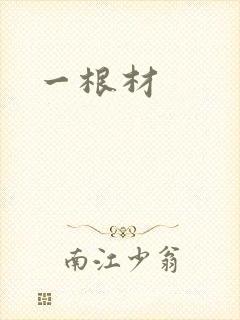 一根材封面