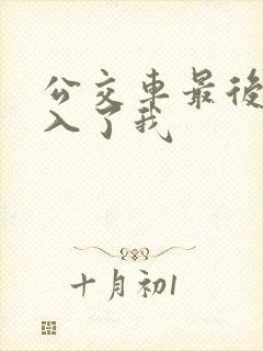 公交车最后一排入了我