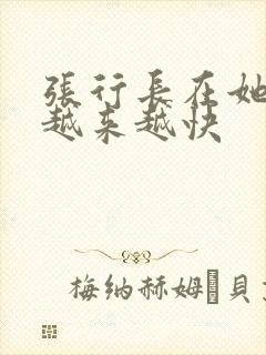 张行长在她体内越来越快封面