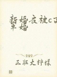 新婚夜被c高h军婚