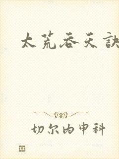 太荒吞天诀封面