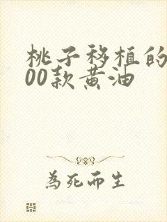 桃子移植的1000款黄油封面