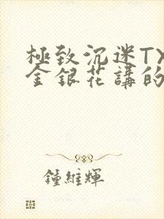 极致沉迷TXL金银花讲的什么封面