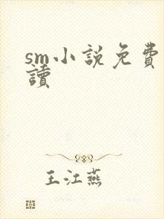 sm小说免费阅读封面