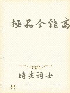 极品全能高手封面
