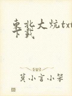 东北大炕txt下载