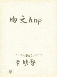 肉文hnp
