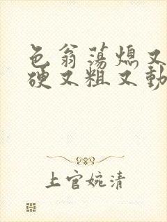色翁荡熄又大又硬又粗又动态图