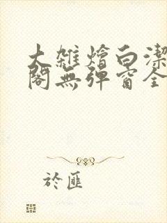 大杂烩白洁笔趣阁无弹窗全本封面
