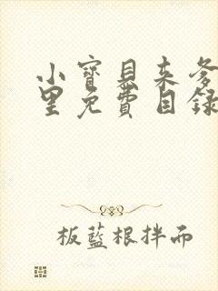 小宝贝来爹地怀里免费目录