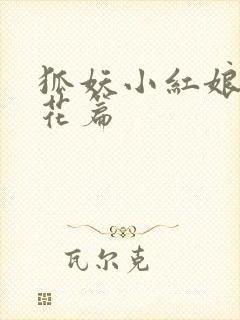 狐妖小红娘两生花篇封面