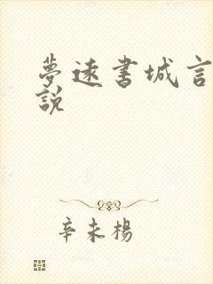 梦远书城言情小说封面