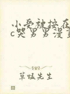小受被按在墙上c哭男男漫画