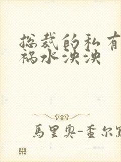 总裁的私有宝贝祸水泱泱