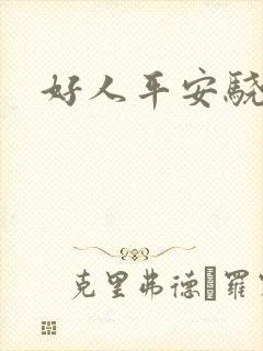 好人平安骁骑校封面