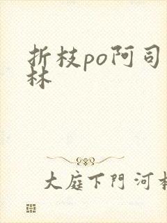 折枝po阿司匹林