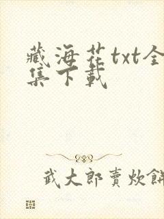 藏海花txt全集下载