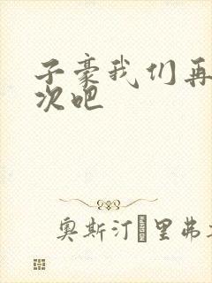 子豪我们再做一次吧