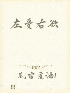 左爱右欲封面