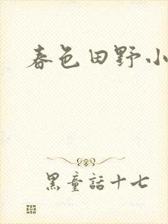 春色田野小说