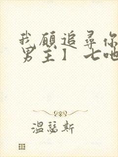 我愿追寻你【双男主】 七吔