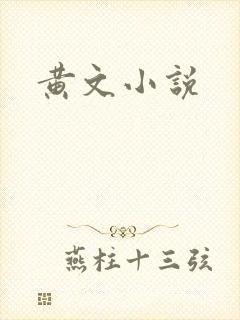 黄文小说