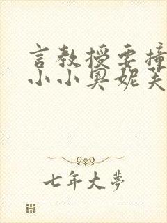言教授要撞坏了小小奥妮芙原文封面