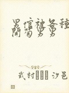 男倌被各种玉势开菊男男封面