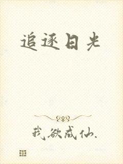 追逐日光封面