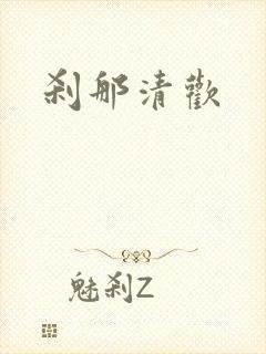 刹那清欢封面