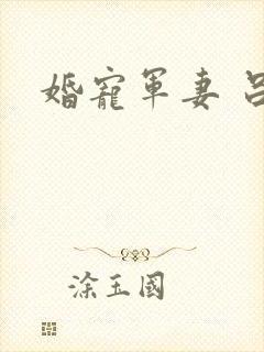婚宠军妻 吕颜封面